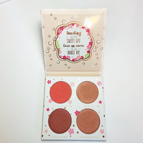 Beauty Bakery Cotton Candy Champagne Blushlighter Palette - Picture 2 of 6